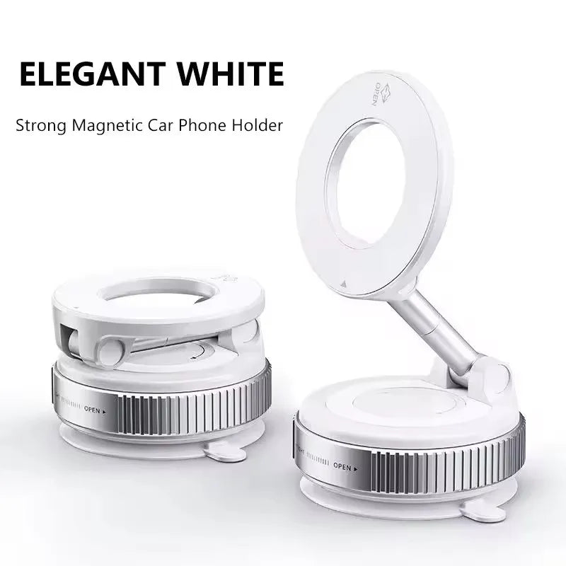 360° Magnetic Vacuum Car Phone Holder