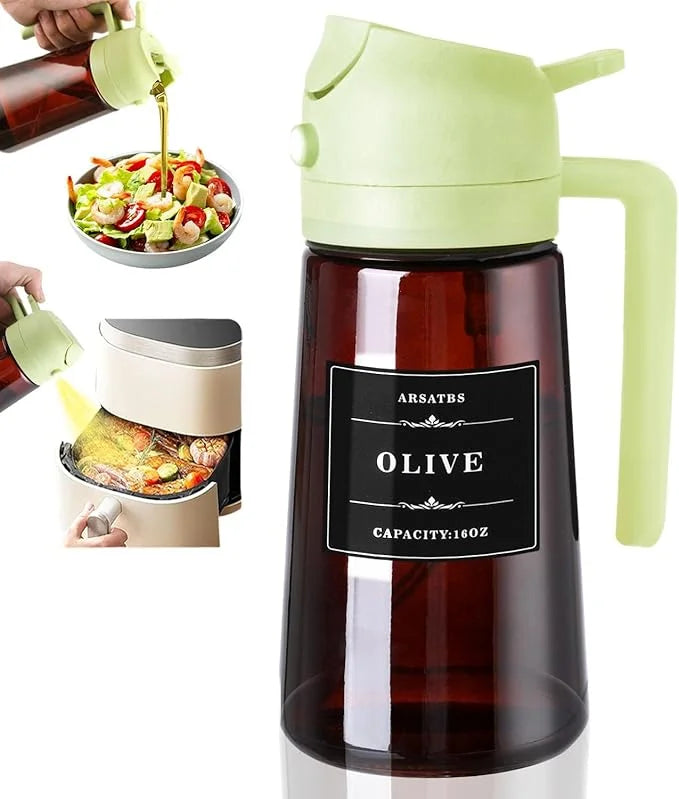 2-in-1 Olive Oil Sprayer – 470ml